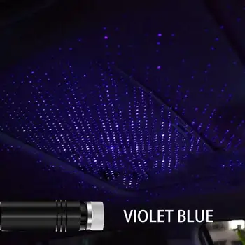LED-uri Auto USB Acoperis Star Plug Play Mașina Acasă Tavan Romantic USB Lumina de Noapte Înstelat Cer Roșu, Albastru Decor mai Multe Efecte de Iluminare