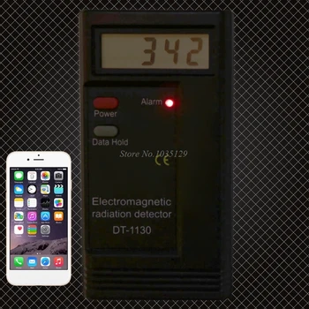 LCD Digital Dozimetru de Radiație Profesional EMF Metru pentru Măsurarea Electromagnetice Mână de Măsurare Dropship