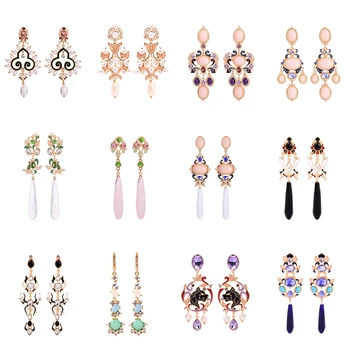 De lux Royal Picătură Cercei Imitație de Perle Varietate DE Stiluri Pentru Femei de Vara New Sosire Bijuterii de Moda Picătură de Transport maritim