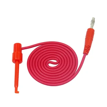 1/2 Pereche 100cm Lungime Cablu 4mm Banana Plug pentru a Testa Clip Cârlig Testul de Plumb Cablu Pentru Multimetru Putere-consumabile-Echipamente Electronice