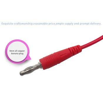 1/2 Pereche 100cm Lungime Cablu 4mm Banana Plug pentru a Testa Clip Cârlig Testul de Plumb Cablu Pentru Multimetru Putere-consumabile-Echipamente Electronice