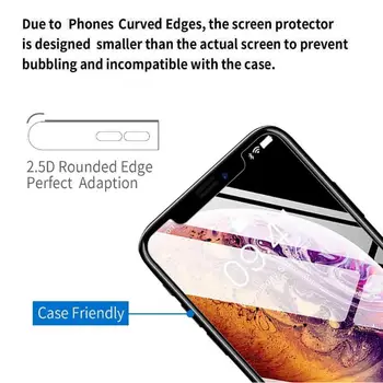 Samsung Galaxy Note 8 complet alb 3D temperat pahar ecran Protector
