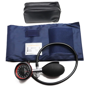 Clasic Monitor de Presiune sanguina BP Manșetă Adult Sănătos Tensiometru de Braț Instrument Tensiometru Aneroid cu Apelare Manuală Ecartament
