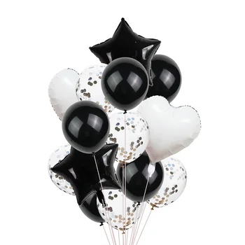 14 Buc Multi Confetti Baloane Happy Birthday Baloane De Partid A Crescut De Aur Baloane Cu Heliu Fată Băiat Petrecere Copil De Dus Provizii