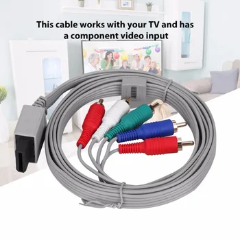 1.8 m High Definition AV Audio Video Adaptor HDTV Component Cablu de Sârmă Pentru Wii U Sistem de Gaming gaming accesorii