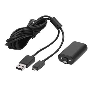 1400mAh Baterie și Cablu USB pentru XBOX ONE Wireless Controller Gamepad Kit de Încărcare Supraincarcare Protectie la Supratensiune