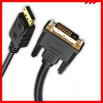Profesionale DP-DVI Converter Cablul de Înaltă Calitate DisplayPort Male la DVI-D 24+1Pin de sex Masculin Monitor Cablu Adaptor