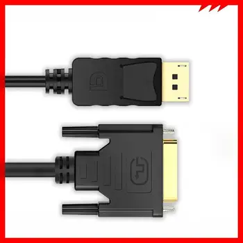 Profesionale DP-DVI Converter Cablul de Înaltă Calitate DisplayPort Male la DVI-D 24+1Pin de sex Masculin Monitor Cablu Adaptor