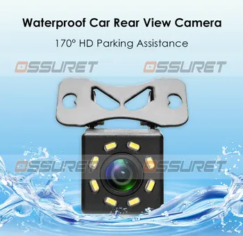Ossuret Masina din Spate Vedere aparat de Fotografiat de mers înapoi Sistem de Parcare pentru toate tipurile de auto Retrovizoare Monitor Impermeabil Viziune de Noapte BackupCamera