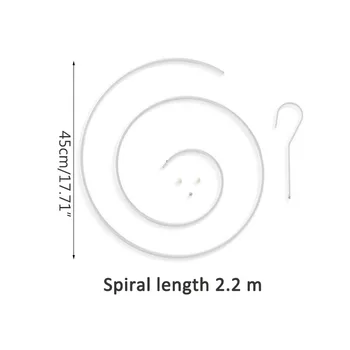 Spirala Cuier Home Multifuncțional Soare Foaie Artefact Quilt Melcul Rotund Rotativ De Uscare Foaie Singur Balcon Spirală Cuier