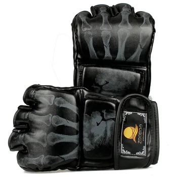 Zhu Bo Zooboo mănuși de box mănuși de Sanda Muay Thai, MMA jumătate mănuși