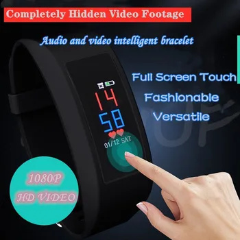 1080P OLED Color de Mari dimensiuni cu Ecran de Sport în aer liber Camera Video Recorder Comcorder Ceas Bratara Smartband Brățară Fată băiat de Clasa