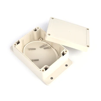 1buc 115*90*55mm Plastic Cabina de Caz Puterea Junction Box Casetă de Comutare DIY PLC Proiectului Cutie rezistent la apa de Proiect Electronic Acoperă