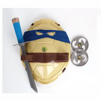 Broaște țestoase de Acțiune Figura Arme Armuri Shell Leo Raph, Mikey Nu Figura Shell Armă elemente de Recuzită de Film Anime Desene animate Ninja Cadou pentru Copii