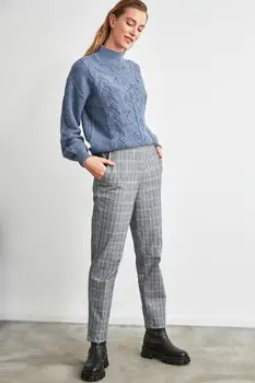 Trendyol Pantaloni Carouri TWOAW21PL0581