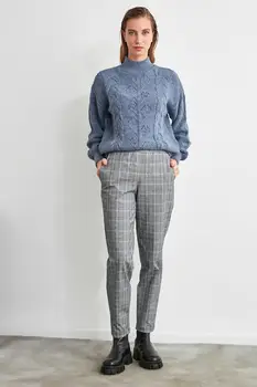 Trendyol Pantaloni Carouri TWOAW21PL0581