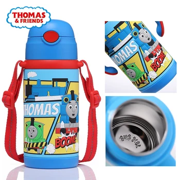 THOMAS 420ml copii cana copilul izolare rece cu dublă utilizare sticla de apa pentru copii favorit vid termostat cupa cartoon cupa