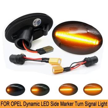 Secvențială Semnalizarea LED-uri de Semnalizare Laterale Lumini Dinamice Lampă de semnalizare Pentru Opel Astra F Corsa C, Combo C, Meriva Un Tirgra O Sintra
