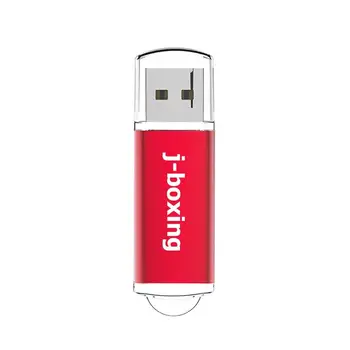 J-box 16GB USB Flash Dreptunghi Pen Drive Memory Stick Pendrives pentru Calculator Laptop Macbook Tableta Cadou Degetul mare de Stocare usb Roșu