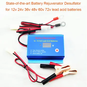 Nou Proiectat Baterie Desulfator Rejuvenator Reconditioner pentru 12V 24V 36V 48V 60V 72V Plumb Acid Baterie
