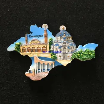 Rusia Magnet de Frigider Arhitecturale Clasice Turismul Memorial Magnet de Frigider 3D Autocolant de Călătorie de Suveniruri Acasă Decorare