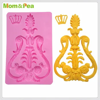 Mama&Mazare MPA1941 Coroana Mucegai Silicon Decorare Tort Fondant Tort 3D Mucegai de Calitate Alimentară