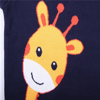 New Sosire Băieți Tricotate Pulover Pentru Copilul Băiat, Copii, Animale De Desene Animate De Iarnă Primăvară Caldă Bumbac Baieti Pulovere Pulovere