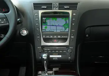 Tesla stil px6 Android 9.0 4+64G Auto GPS Navi masinii Nu DVD Player Pentru Lexus GS GS300 GS460 GS450 GS350 radio auto șeful unității auto