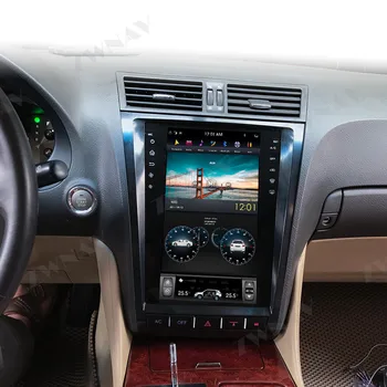 Tesla stil px6 Android 9.0 4+64G Auto GPS Navi masinii Nu DVD Player Pentru Lexus GS GS300 GS460 GS450 GS350 radio auto șeful unității auto