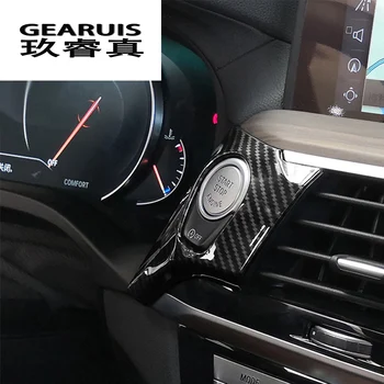 Auto styling cheii decorative MOTOR START-STOP buton de comutare acoperire cadru trim autocolant Pentru BMW x3 g01 Interior Accesorii Auto