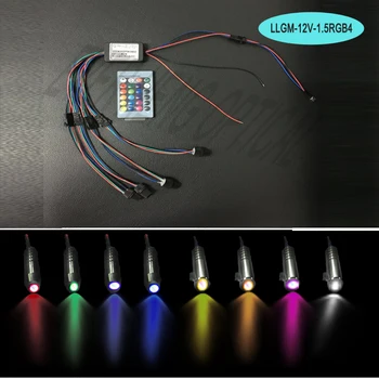 Utilizare masina de fibre optice iluminat 12v 2w multi colorate sursă de lumină led motor IR control de la distanță