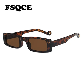 FSQCE 2021 Moda de Epocă Pătrat ochelari de Soare Femei Retro Designer de Brand Mic Dreptunghi Ochelari de Soare Femei UV400