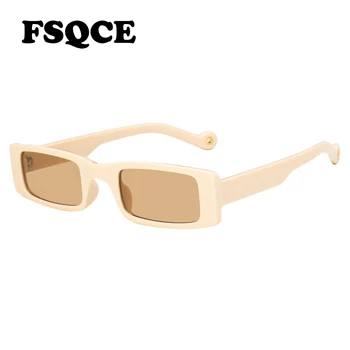 FSQCE 2021 Moda de Epocă Pătrat ochelari de Soare Femei Retro Designer de Brand Mic Dreptunghi Ochelari de Soare Femei UV400