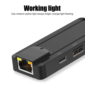 Ethernet RJ45 Rețea cu Fir & Port USB OTG Adaptor Pentru iPhone, iPad Pentru Fulgerul