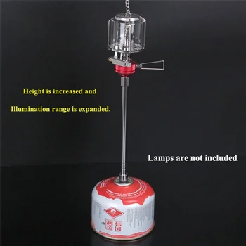 Gaz Felinar Extensie Tub Blow Torch Lampă De Camping Tija De Extensie Aragaz Gaz Convertor Pe Rod În Aer Liber Instrument