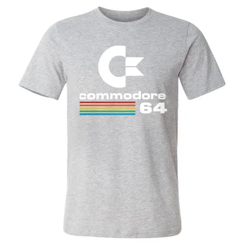 Barbati tricouri de Vară 2020 Commodore 64 de Imprimare T tricoul C64 SID Amiga Retro Cool Design T-shirt Short Sleeve Top tee Mens Îmbrăcăminte