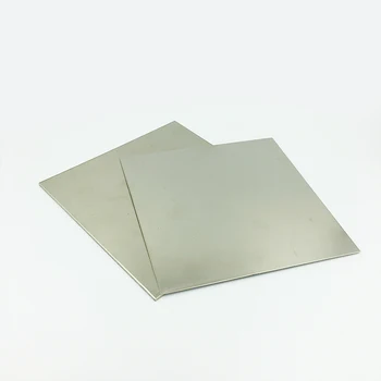 1bucată Alb Nichel Placă de Cupru 200x200mm Manual DIY Material de cupru si nichel Placă de Material pentru Industria de Mucegai sau de Artă din Metal