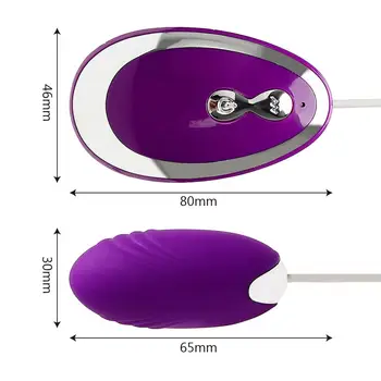 IKOKY Jucarii Sexuale pentru Femei Glont Vibrator Corp Masaj Erotic Faloimitator Stimulator Clitoris Vibratoare Ou de G-Spot Masaj
