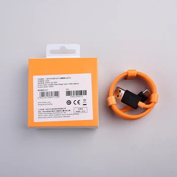 Oneplus Mclaren Cablu USB de Tip C 6A Warp Dash Charge Încărcare Rapidă Linie de Transmisie de Date Pentru Un plus de 1+ 7T 8T 8 7 Pro Nord N10