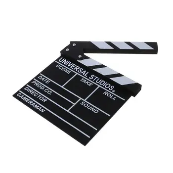 Regizorul profesional e Clapper Board Scena de Film Clapboard Fotografie elemente de Recuzită de Film de Fotografiere Accesoriu