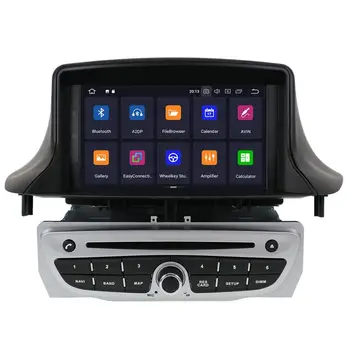 Android 10.0 4G+64GB Car DVD Player Pentru Renault Megane 3 Fluence 2009-cu WIFI, GPS, Radio Multimedia Volan Auto