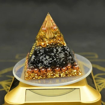 Reiki Joasa Energie Orgon Piramida Colectarea de Avere a Ajuta Calma sufletul Chakra Rășină Decorative, Artizanat Bijuterii Cub