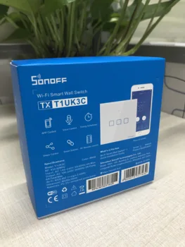 Sonoff TX T1 românia 1 2 3 Gasca Wifi Switch Smart Home Telecomanda RF Perete Comutator Tactil Prin intermediul Ewelink Funcționează cu Alexa de Start Google
