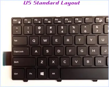 Noi NE Layout Tastatura pentru Dell Inspiron 14-3000 Serie 3441 3442 3443 Laptop/Notebook Nu-Iluminare din spate Cu Cadru Negru