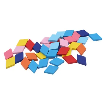 Fierbinte de Vânzare pește/bufnita din Lemn Jigsaw Puzzle Set de Bord Colorat Copilul Montessori Jucarii Educative pentru Copii de Învățare Dezvoltarea Jucărie