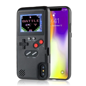 Gameboy Telefon Caz 36 De Jocuri Video Retro Culoare Display Telefon Acoperă Pentru IPhone