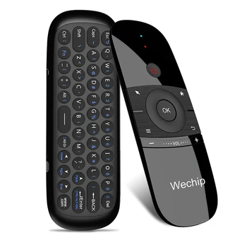 Wechip W1 rusă Sau engleză Versiunea 2.4 GHz Wireless Keyboard Mini Zbor Air Mouse-ul pentru Smart Android TV Box, mini PC-ul HTPC Proiector