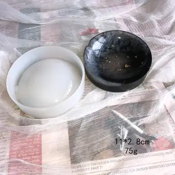 DIY epoxidice cristal oglindă scrumiera mucegai silicon rasina UV rasina de artizanat lucrate manual mucegai patrat/rotund container