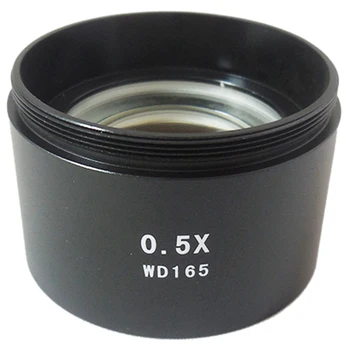 Wd165 0,5 X Stereo Microscop Auxiliare Obiectiv Lentila Barlow cu 1-7/8 Inch(M48Mm)Montare pe Fir
