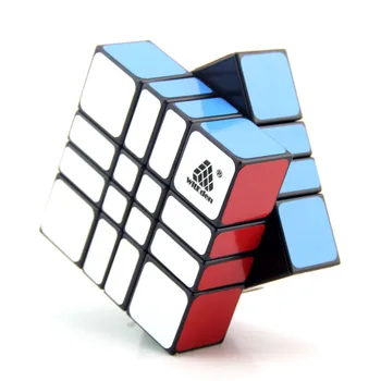 WitEden Cub Magic 4x4x2 Negru Camuflaj Viteza Puzzle Cub Cube pentru Copii Inegale Cub Antistres Jucarii de Jucarii